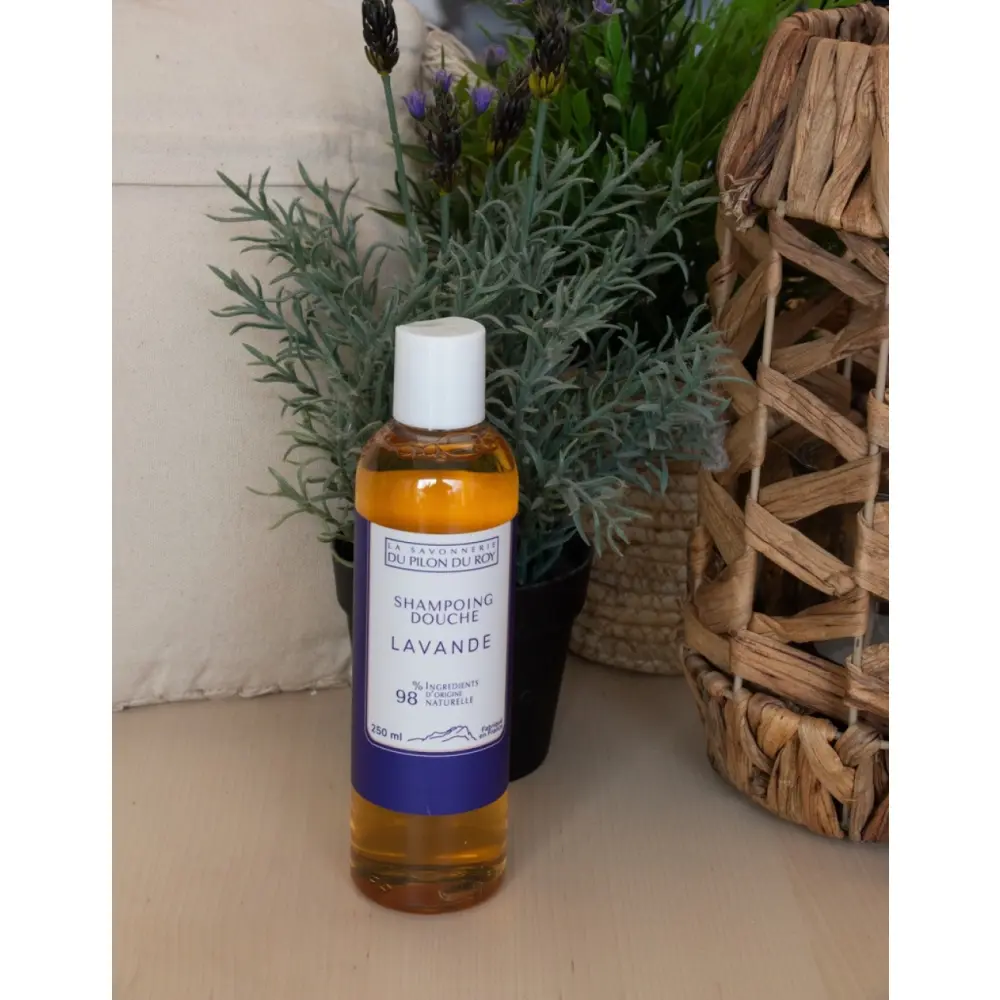 [SHLAV01] Shampoing-douche à l’huile d’Olive Bio et Lavande 250ml